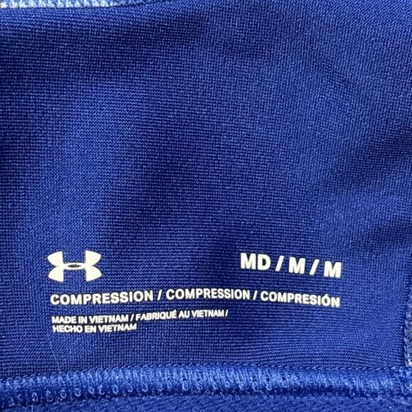 Under Armour Project Rock Blood Sweat Respect Printed Sports Bra Women's Medium - Picture 12 of 14